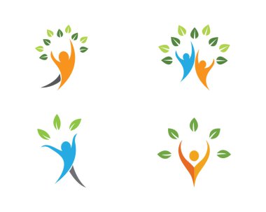 Sağlık Logo şablonu