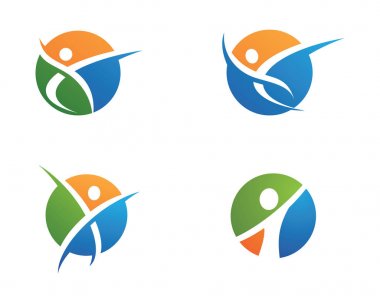 Sağlık Logo şablonu