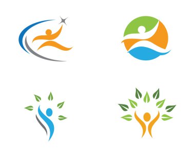 Sağlık Logo şablonu