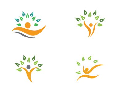 Sağlık Logo şablonu