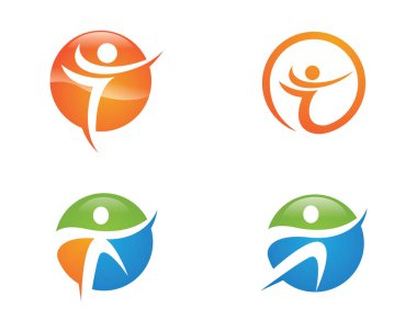 Sağlık Logo şablonu