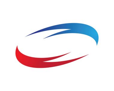 Daha Hızlı Logo Şablonu vektör çizimi tasarımı