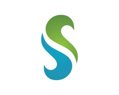 S Harfi Logo şablonu
