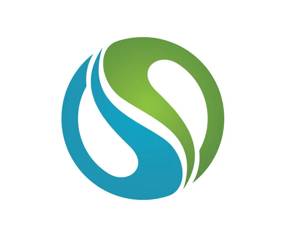 S Lettre Modèle de logo — Image vectorielle