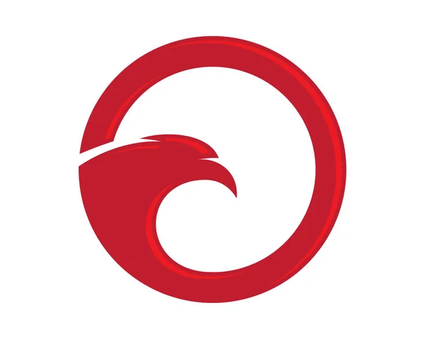 Sokół Skrzydło Logo Szablon wektor projekt ikona — Wektor stockowy