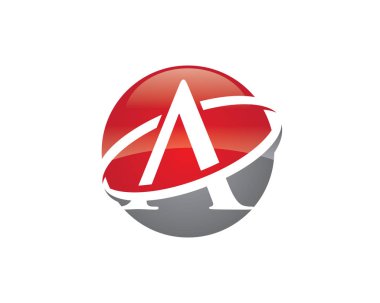 Bir Harf Logosu İş Şablonu Vektör simgesi