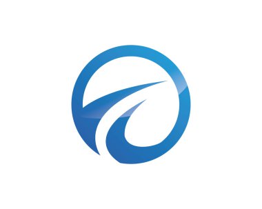Daha Hızlı Logo Şablonu vektör çizimi tasarımı