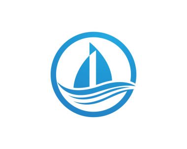 seyahat gemisi Logo Şablonu vektör simgesi tasarımı