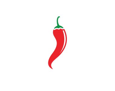 Chili logo şablon vektör resimleme tasarımı