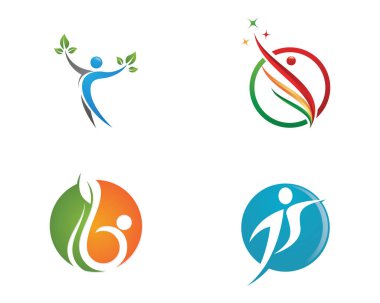 Sağlık Logo şablonu