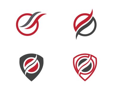 S Harfi Logo şablonu