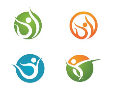 Sağlık Logo şablonu