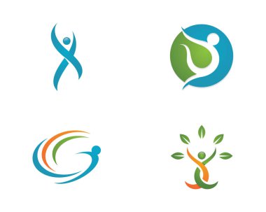 Sağlık Logo şablonu