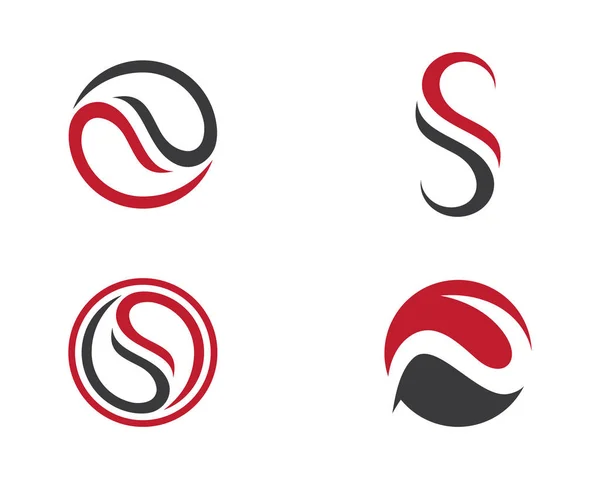 S Lettre Modèle de logo — Image vectorielle