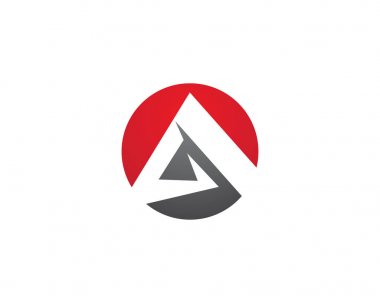 Bir Harf Logosu İş Şablonu Vektör simgesi