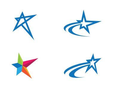 Yıldız logo şablonu 
