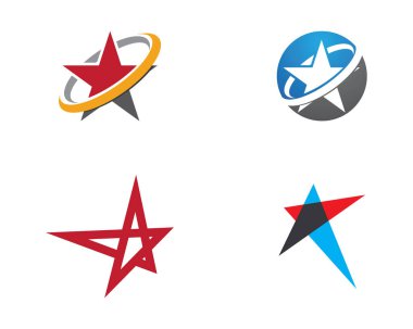 Yıldız logo şablonu 