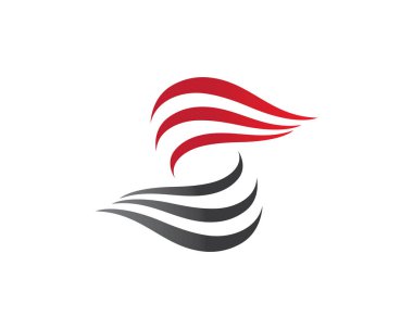 S Harfi Logo şablonu