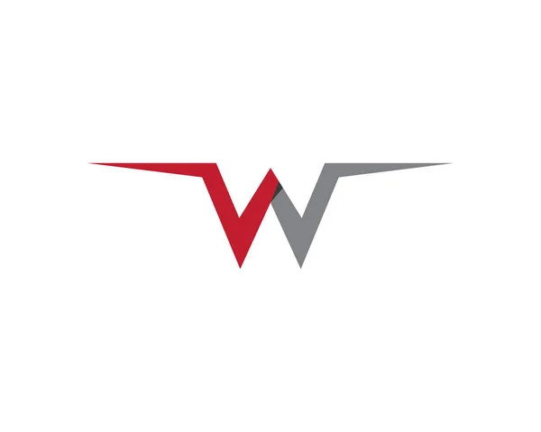 Λογότυπο γραμμάτων W — Διανυσματικό Αρχείο