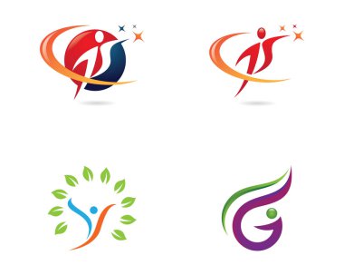 Sağlık Logo şablonu