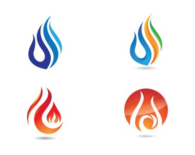 su damlası Logo Şablonu vektör çizimi tasarımı