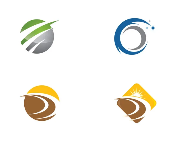 Faster Logo Template vector icon illustration design — Stock Vector