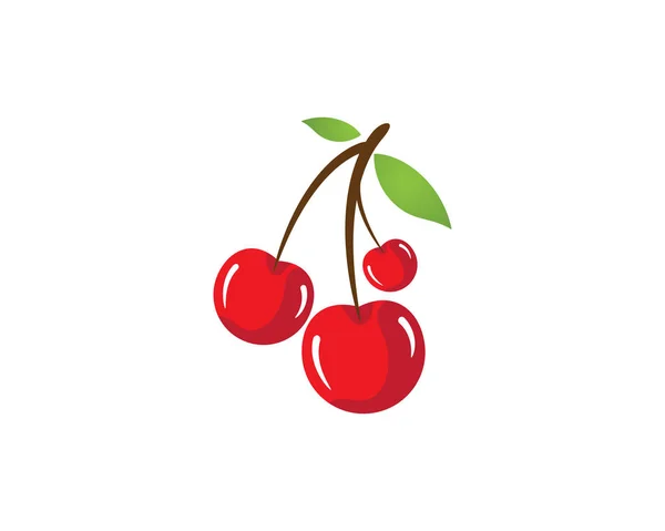 Weintrauben mit Blatt-Symbol für Lebensmittel-Apps und Webseiten — Stockvektor