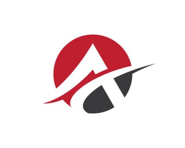 Bir Harf Logosu İş Şablonu Vektör simgesi