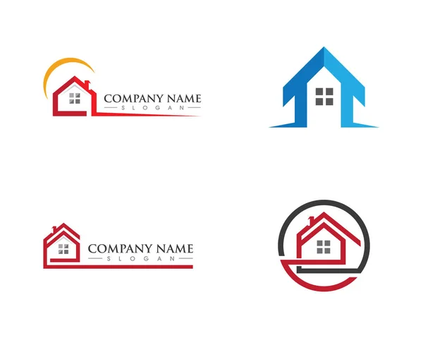 Property Logo Template — Stock Vector