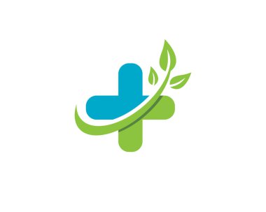 Tıbbi Logo vektör çizim tasarım şablonu
