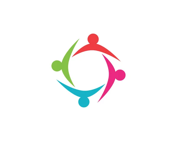 Community care Logo — Stock Vector