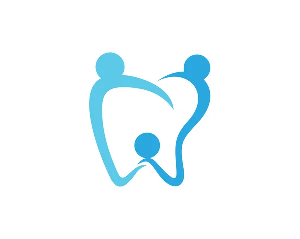 Smile Dental logo Wektor szablonu ikona projekt ilustracji — Wektor stockowy