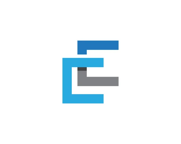 C Letter Logo Sjabloon vector pictogram ontwerp — Stockvector