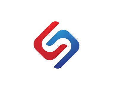 S Harfi Logo şablonu