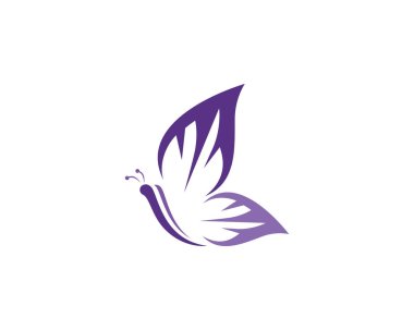 Kelebek logo şablonu