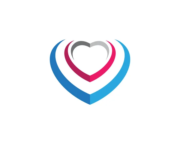 Κοινοτικός λογότυπος φροντίδα — Διανυσματικό Αρχείο