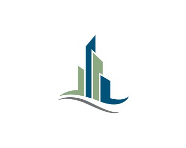 Bina logo vektör çizim tasarım