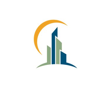 Bina logo vektör çizim tasarım