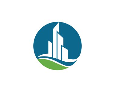 Bina logo vektör çizim tasarım