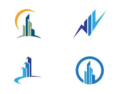 Bina logo vektör çizim tasarım