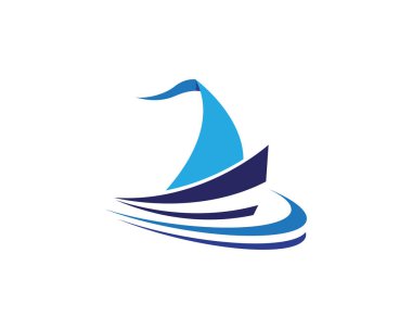 yolcu gemisi Logo şablonu