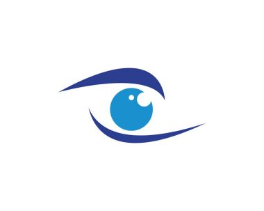  Göz Bakımı vektör logosu tasarımı