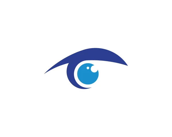 Diseño del logo del vector Eye Care — Archivo Imágenes Vectoriales