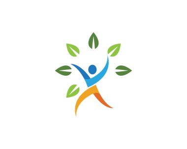 İnsan karakteri logo işareti