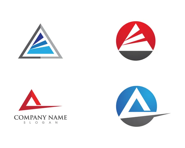 Un modello di business logo della lettera — Vettoriale Stock