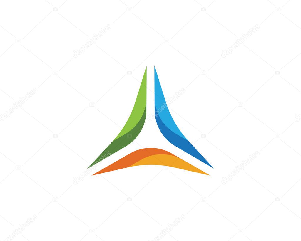 Triangle Logo Template