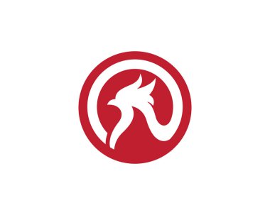 Horoz Logo şablonu vektör