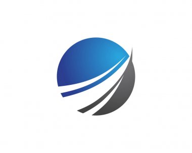Daha hızlı Logo şablonu vektör