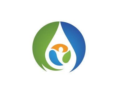 su damlası logo şablonu