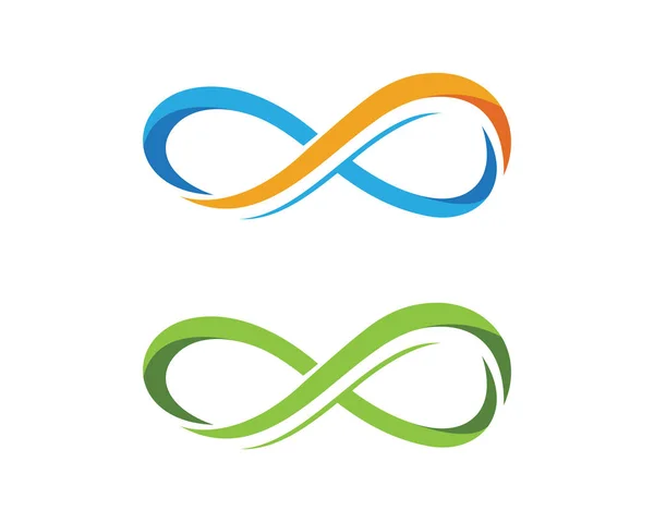 Modèle de logo Infinity Design — Image vectorielle